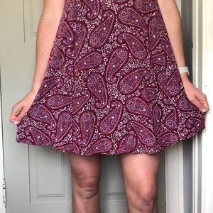 old navy paisley dress